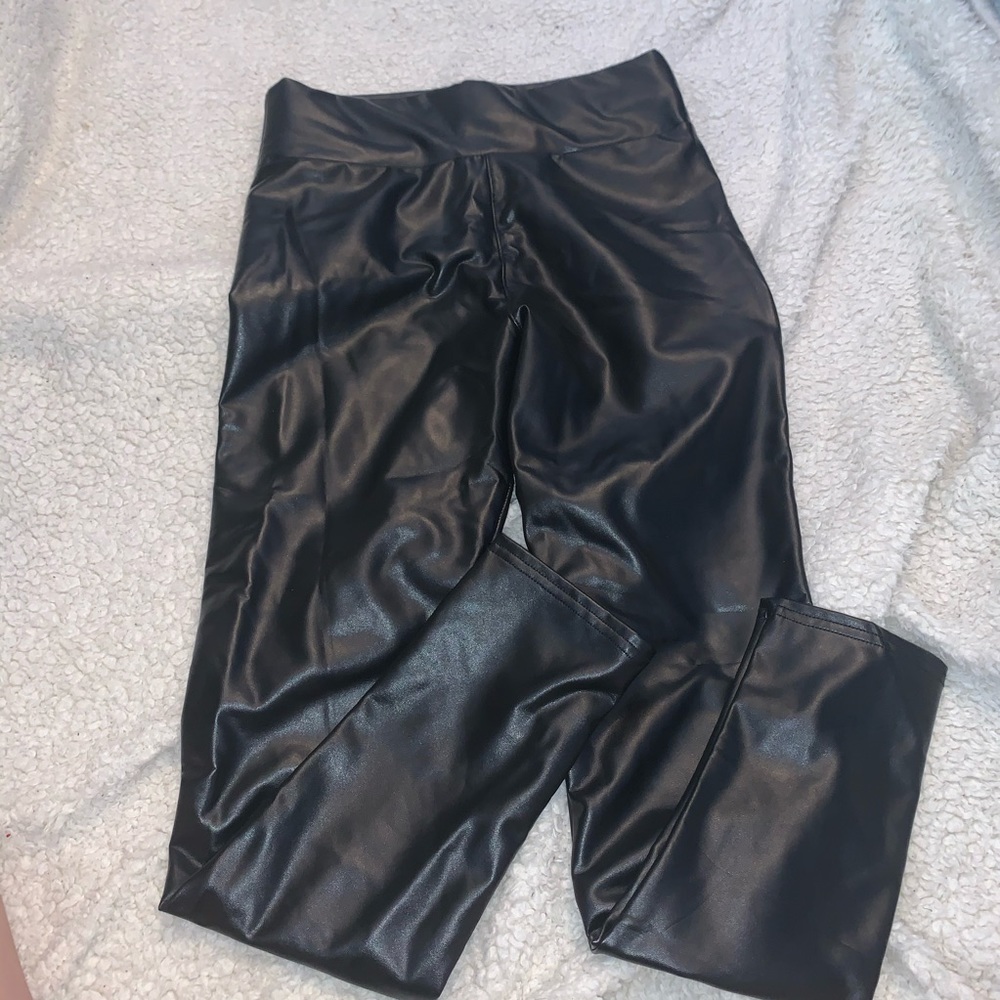 Faux Leather Leggings